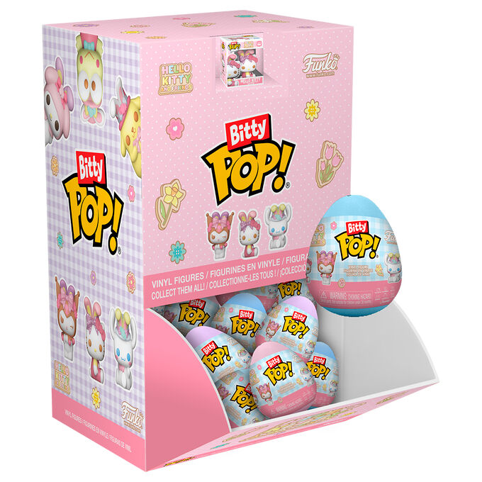 figure mystery bitty pop eggs hello kitty assorted