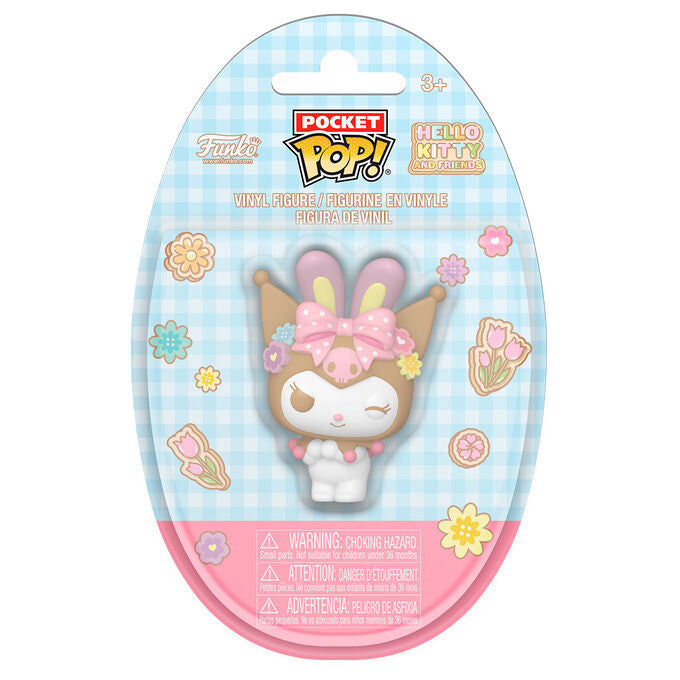 figure pocket pop egg hello kitty and friends kuromi