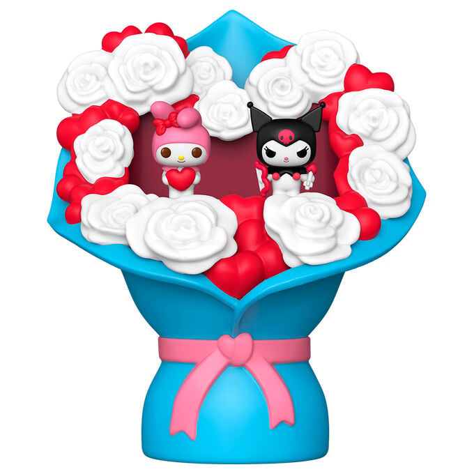 Bitty POP Bouquet Figurine Hello Kitty My Melody et Kuromi San Valentin