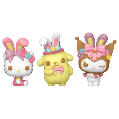 Blister 3 figures Pocket POP Egg Hello Kitty and Friends