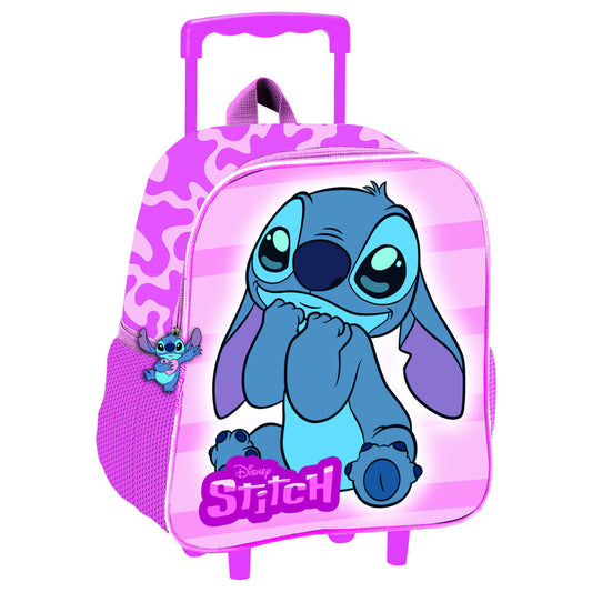 3d lovely stitch disney trolley 32cm