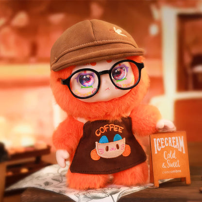 Surprise Doll Keychain Let's Go to Cafe Kimmon (assorted)