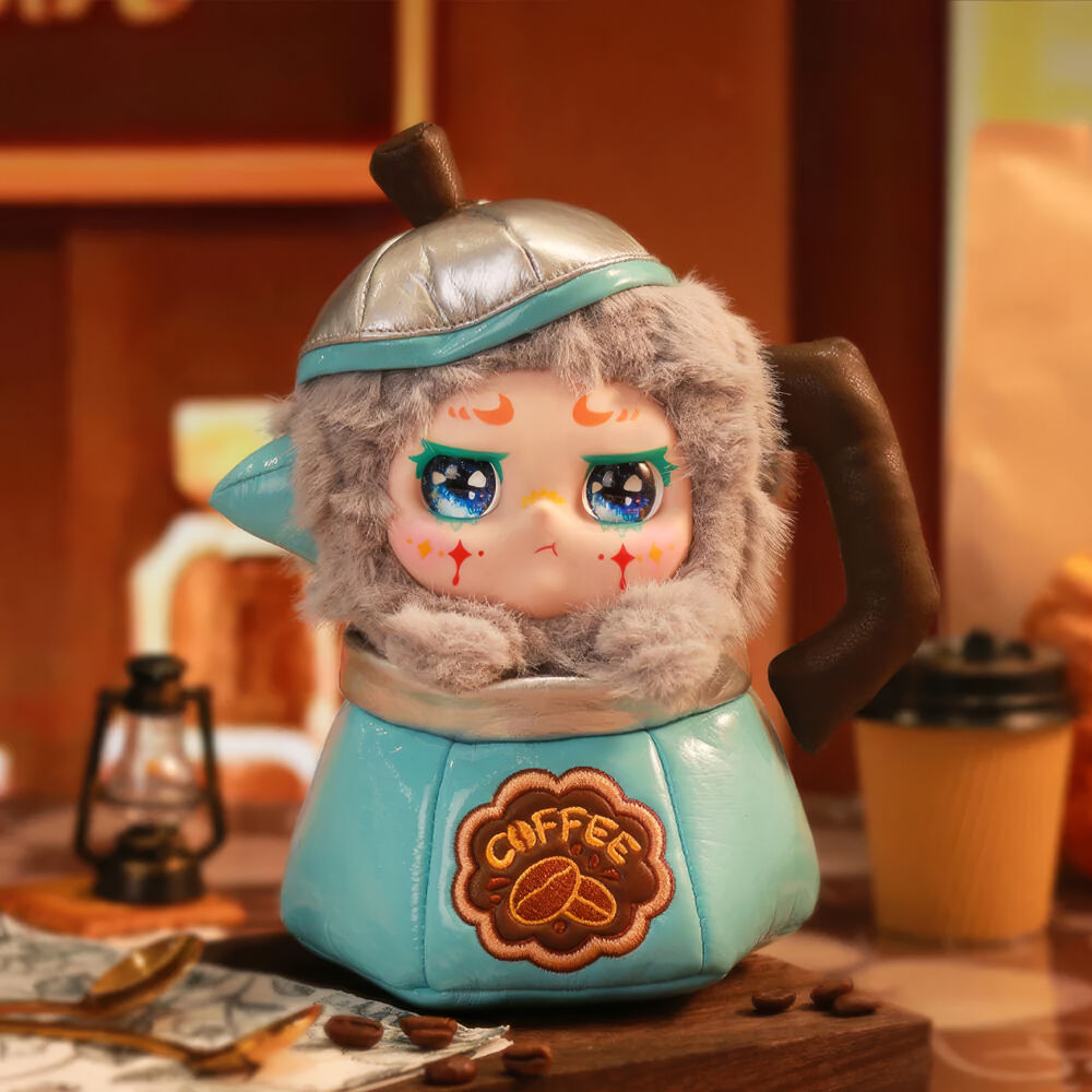 Surprise Doll Keychain Let's Go to Cafe Kimmon (assorted)