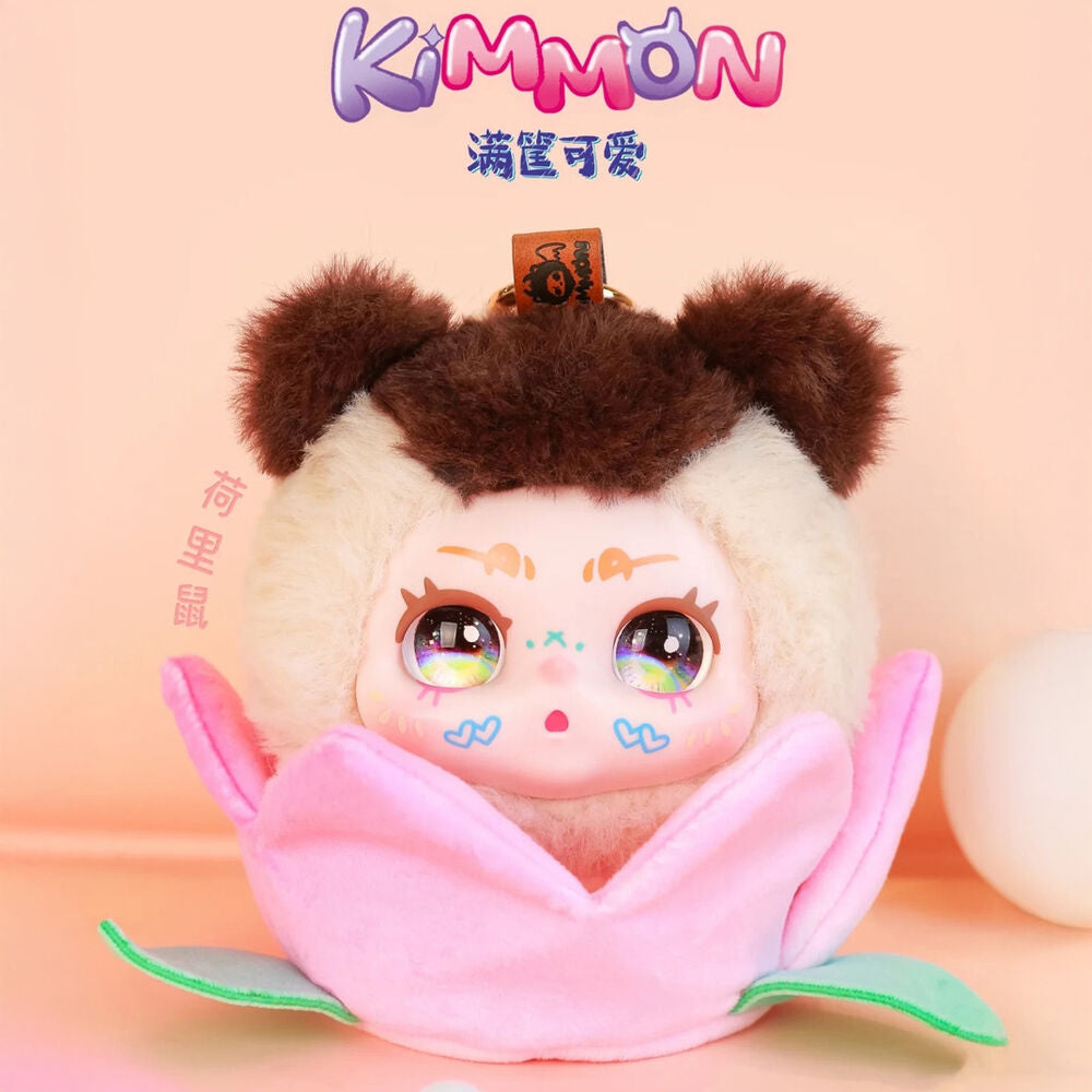 Porte clés surprise panier rempli de produits de beauté Kimmon