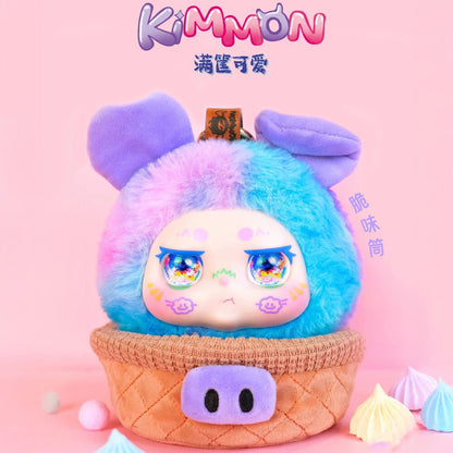 Porte clés surprise panier rempli de produits de beauté Kimmon