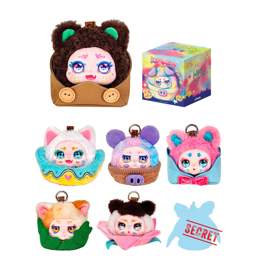 keychain surprise doll basket full of kimmon beauty assortment