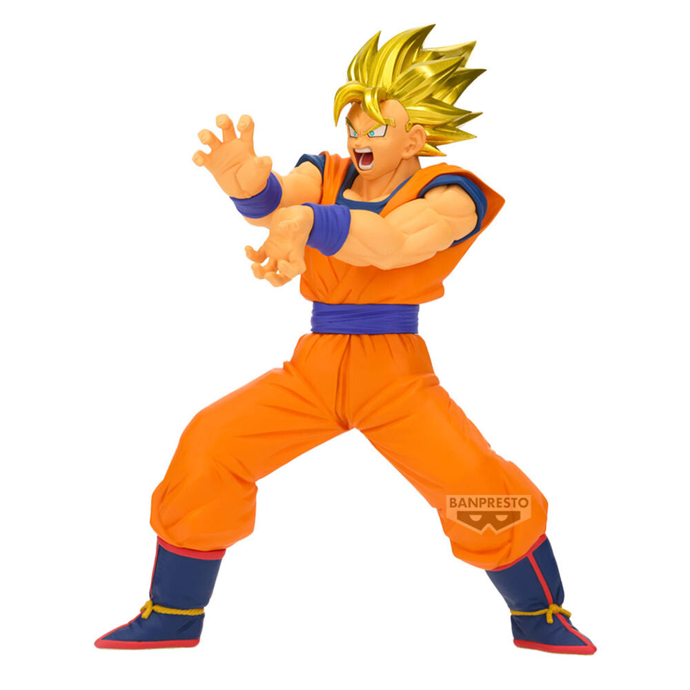 super saiyan figure son goku blood of saiyans dragon ball z 19cm