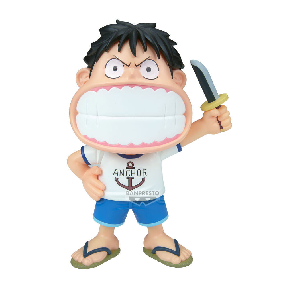 figure monkey d luffy big sofvimates one piece 15cm
