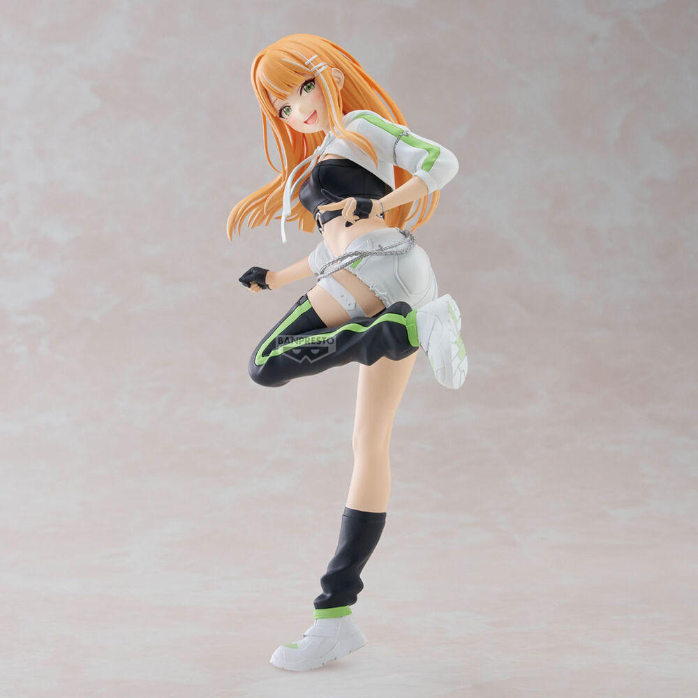 Statuetta Sumika Shiun Espresso The Idolmster Gakuen Accent Green 22cm