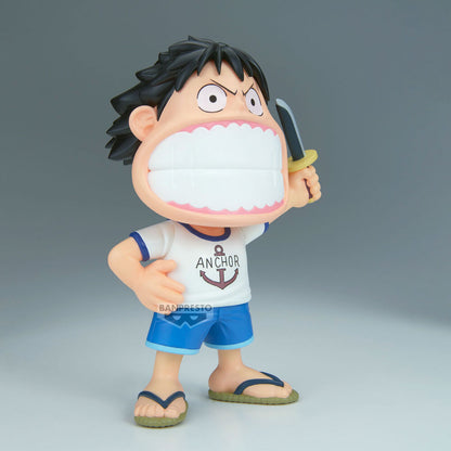 Action figure di Monkey D Luffy grande Sofvimates One Piece 15 cm