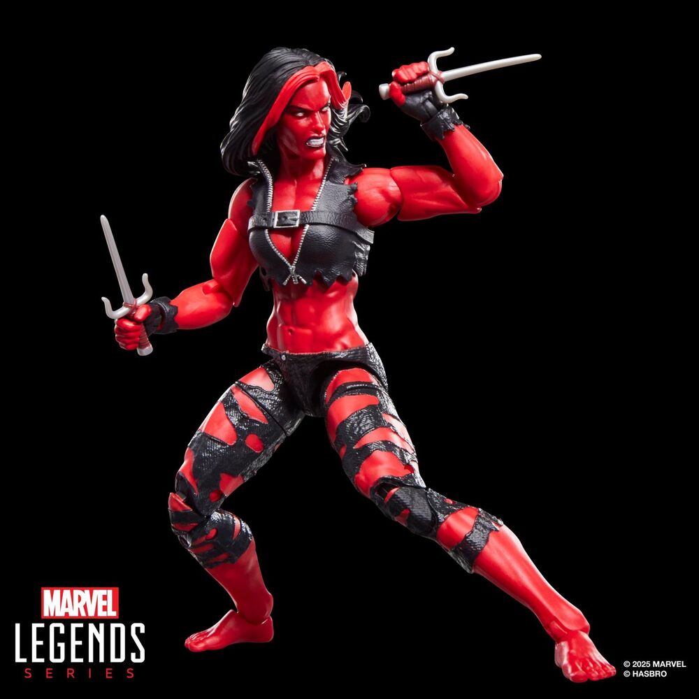 Red Hulk Figure She-Hulk Marvel Legends 15cm