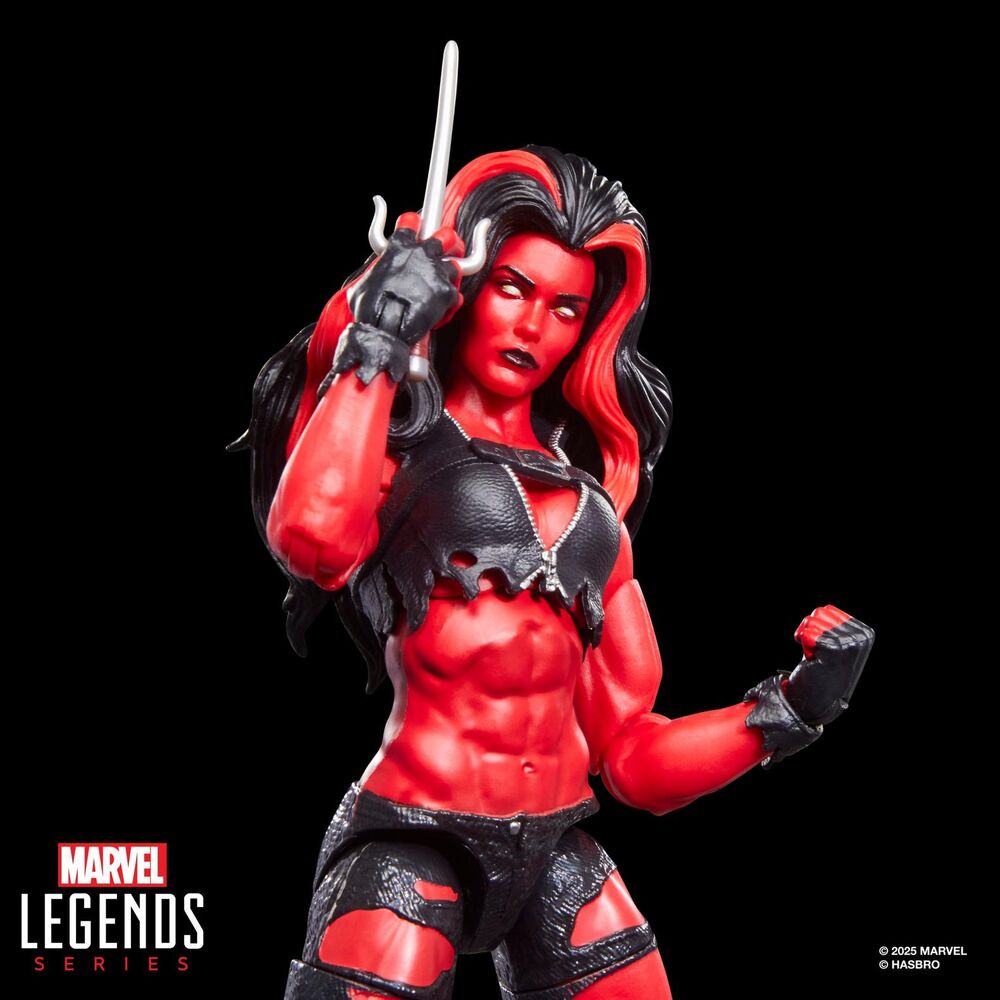 Red Hulk Figure She-Hulk Marvel Legends 15cm