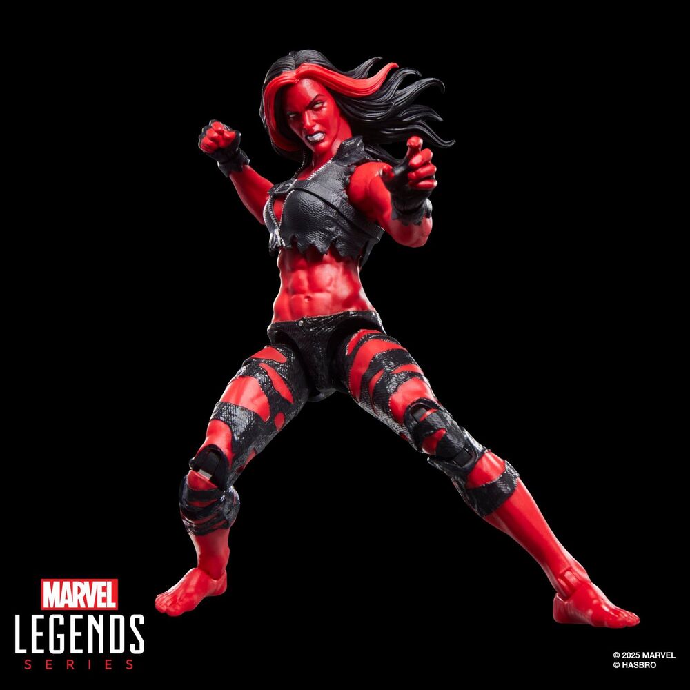 Red Hulk Figure She-Hulk Marvel Legends 15cm