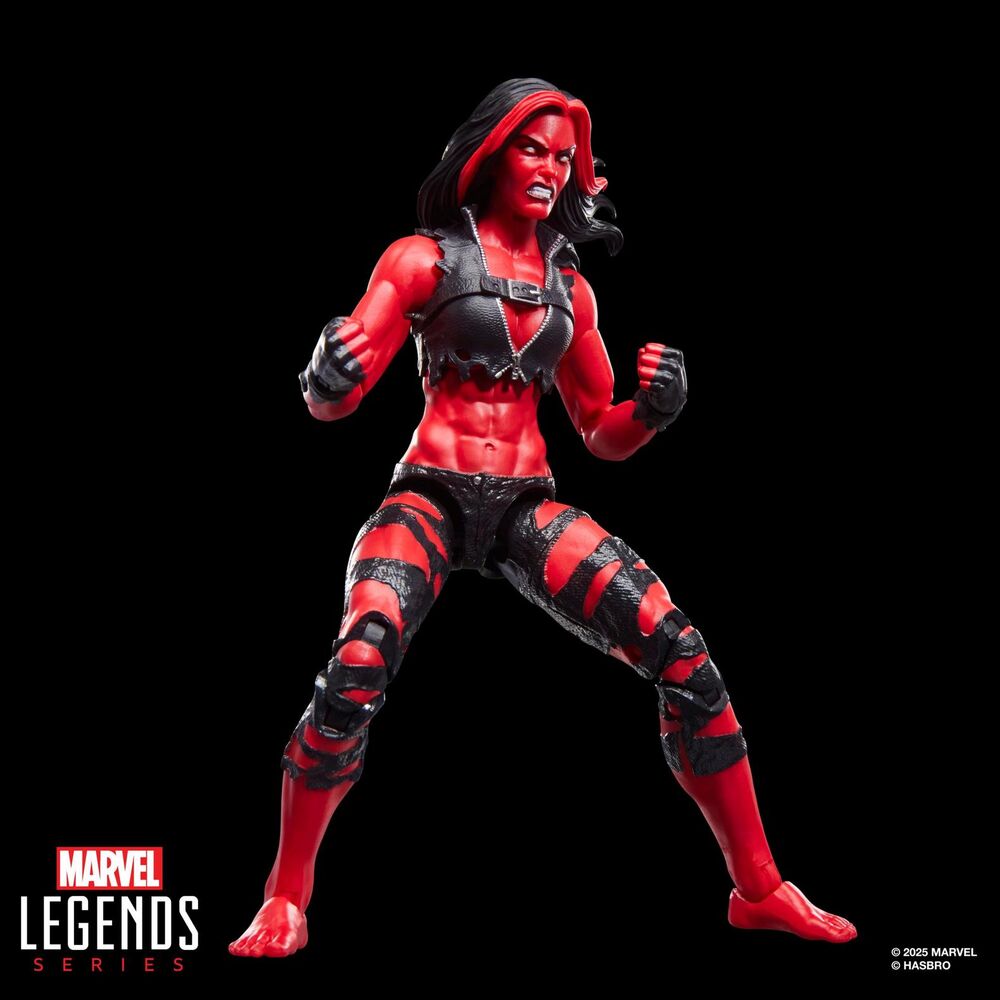 Red Hulk Figure She-Hulk Marvel Legends 15cm
