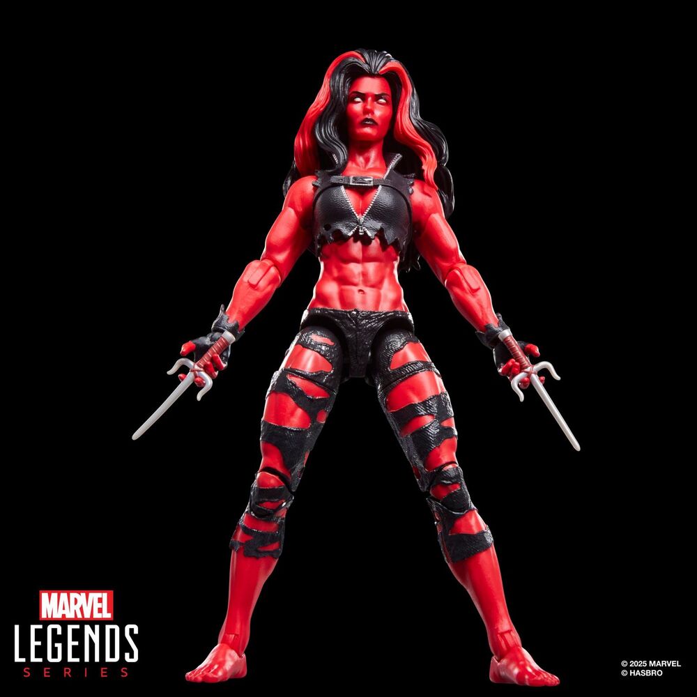 Red Hulk Figure She-Hulk Marvel Legends 15cm