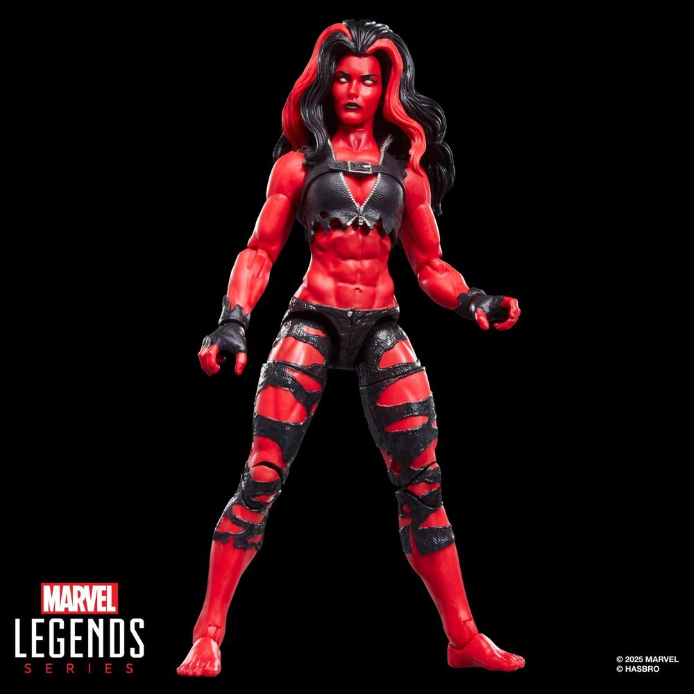 Red Hulk Figure She-Hulk Marvel Legends 15cm