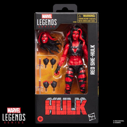 Red Hulk Figure She-Hulk Marvel Legends 15cm