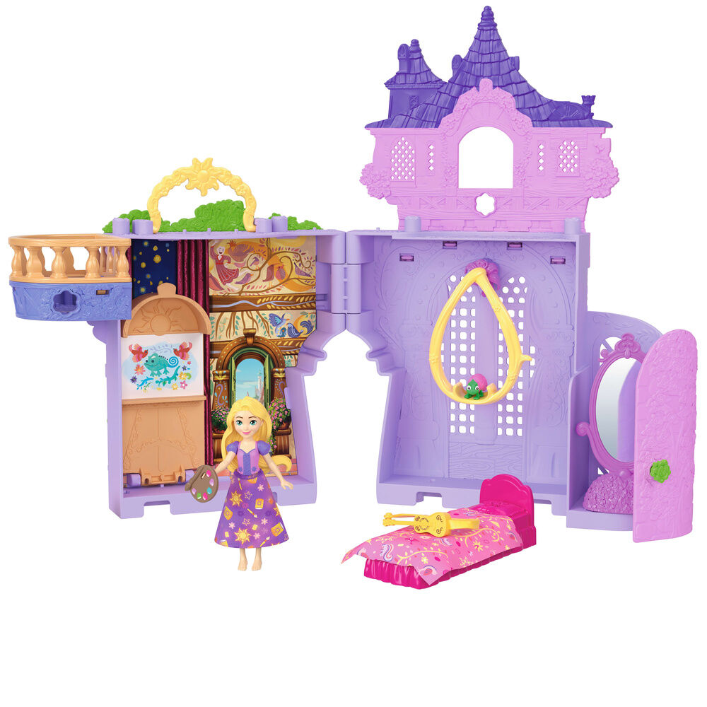 disney rapunzel mini castle