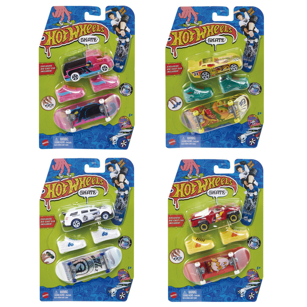skateboard  hot wheels car assortment