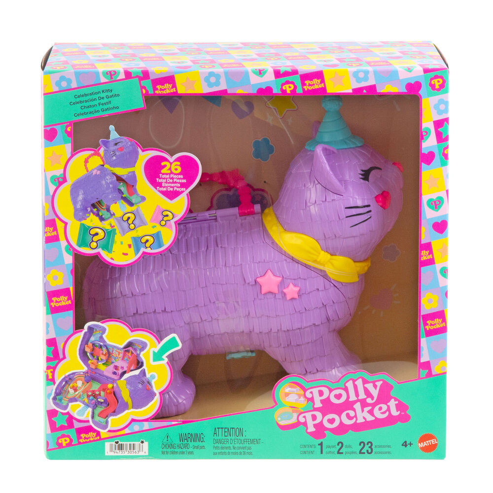 partyland polly pocket cat chest