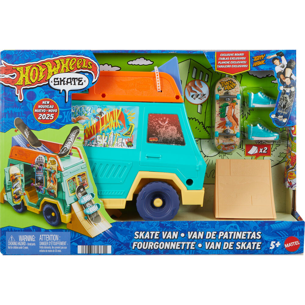 hot wheels skate van playset