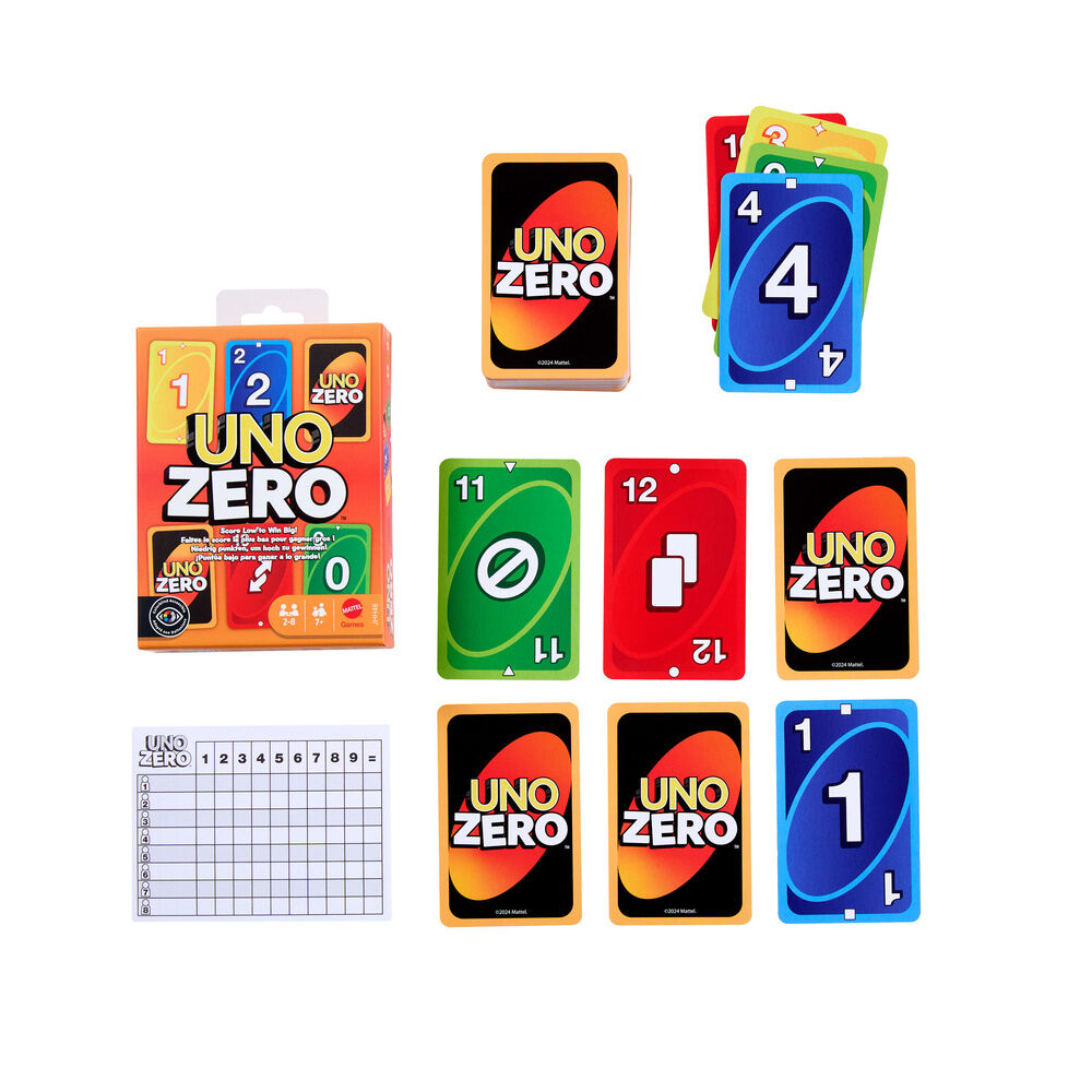 Gra karciana UNO Zero