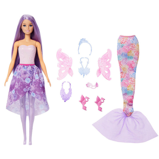 Lalka fantasy 10 wyglądów Barbie