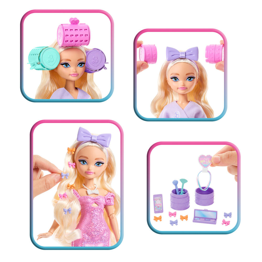 Bambola Barbie Salone di Capelli Dream Besties