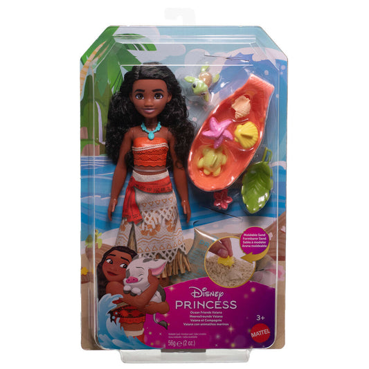 Boneca Vaiana Animais Marinhos Vaiana Moana Disney