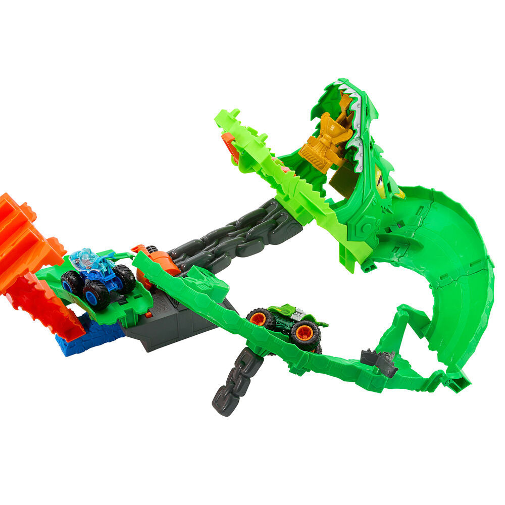 Śledź Dragon Destruction Monster Trucks Hot Wheels