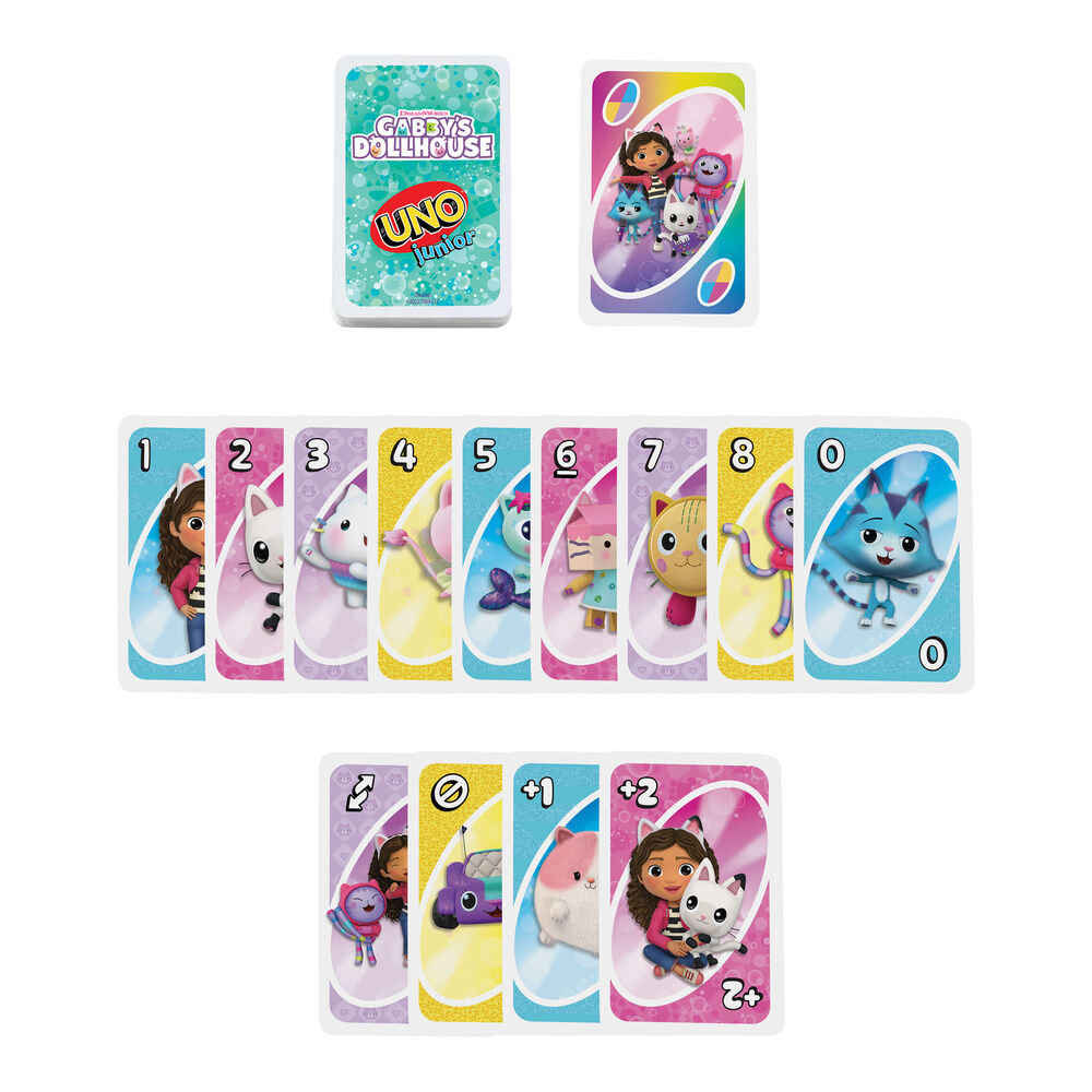 UNO Junior Gabby's Dollhouse gioco di carte