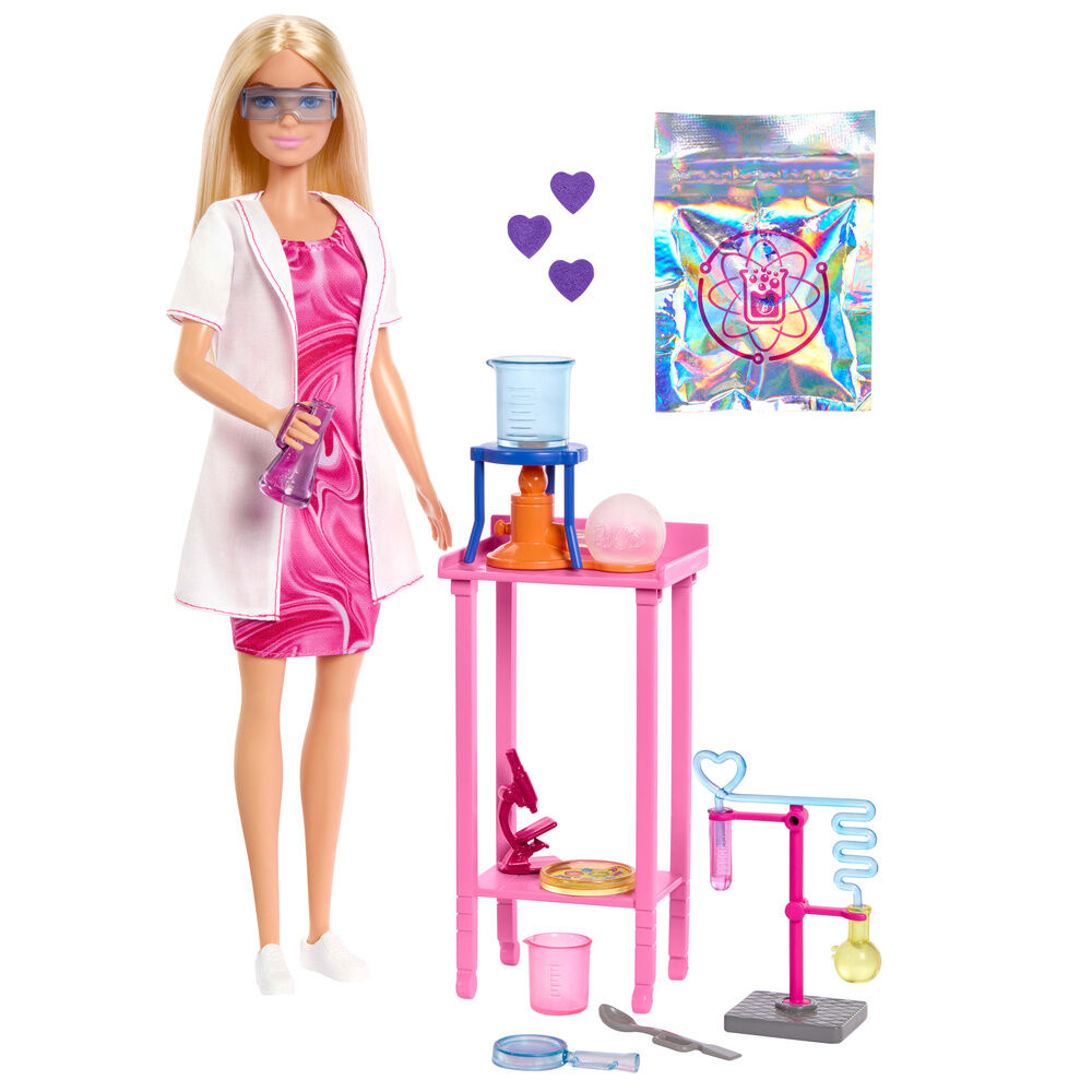 Lalka Barbie Naukowiec