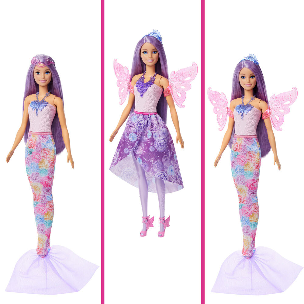 Lalka fantasy 10 wyglądów Barbie
