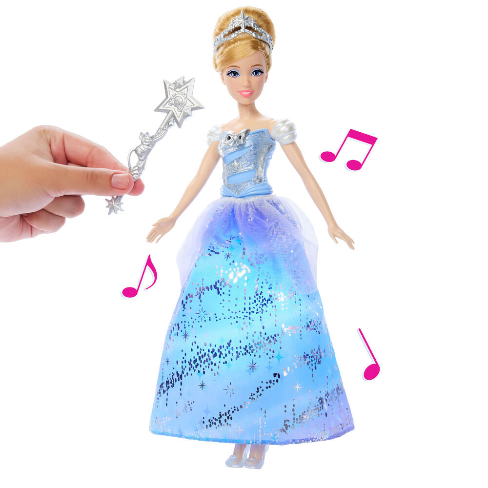 Muñeca Cenicienta con vestido encantado de Disney
