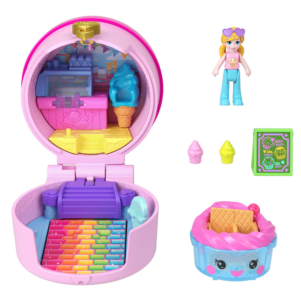 Tiny Take Out Reveal Polly Pocket Surprise Case (Assorted)