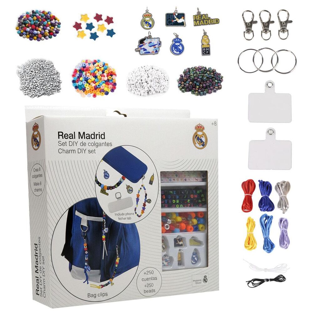 set creates real madrid pendants