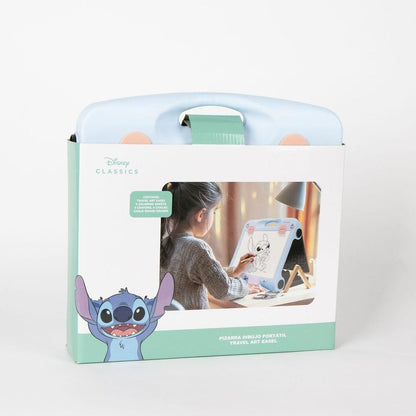 Set di cancelleria portatile Stitch Disney