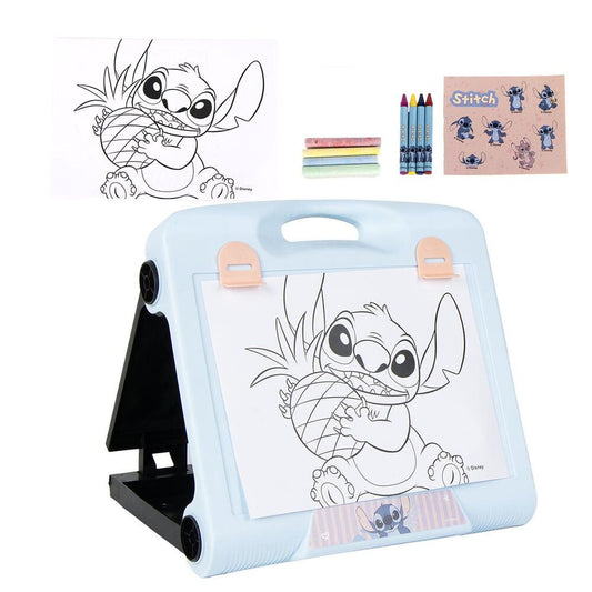 stitch disney portable stationery set