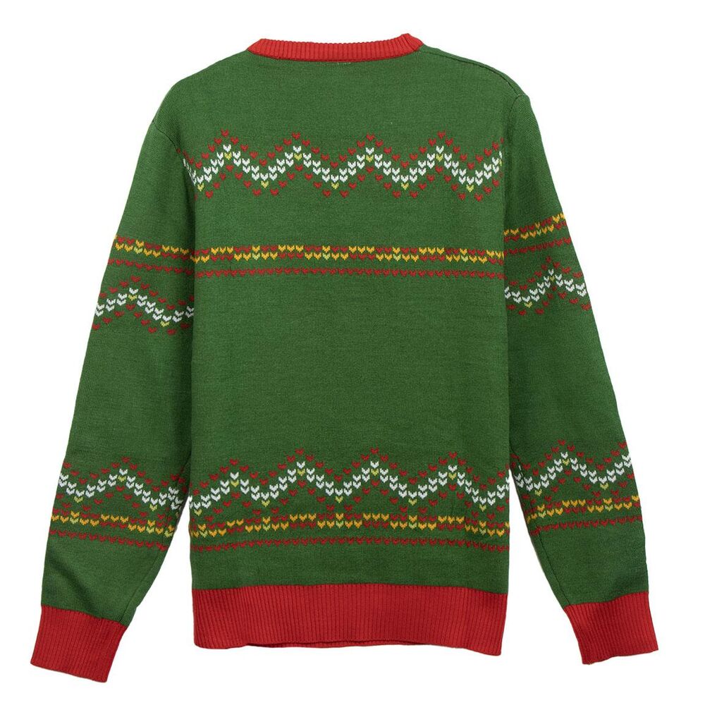 Pull de Noël Grinch en tricot