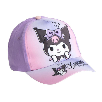 Zestaw czapki i okularów przeciwsłonecznych Kuromi Hello Kitty
