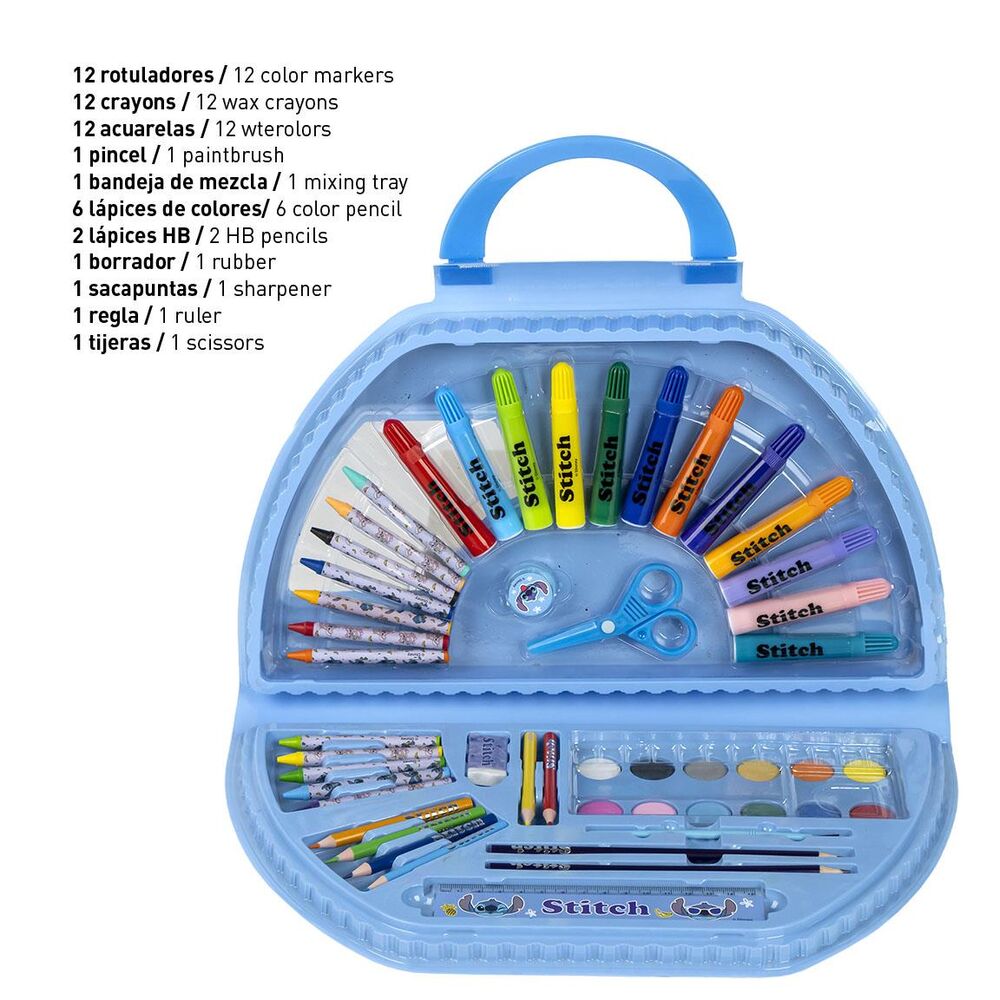 Disney Stitch Stationery Set 50pcs