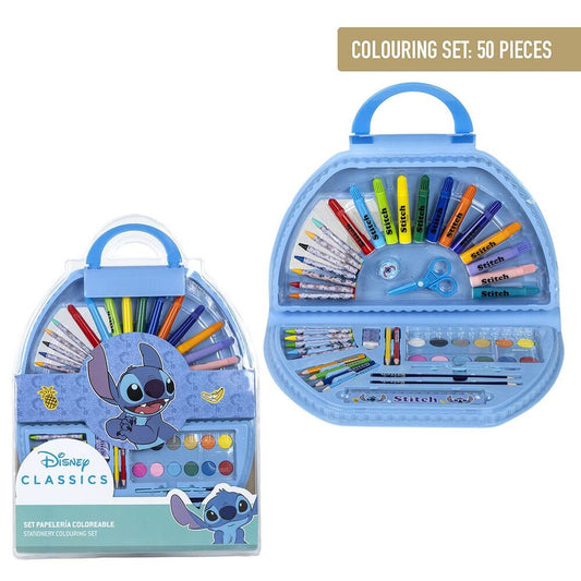 disney stitch stationery set 50pcs