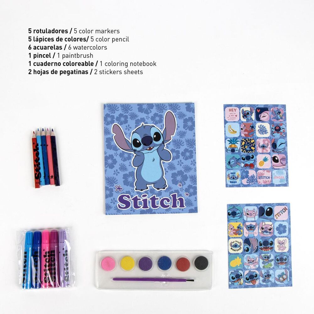 Zestaw plecaka i artykułów piśmienniczych Stitch Disney
