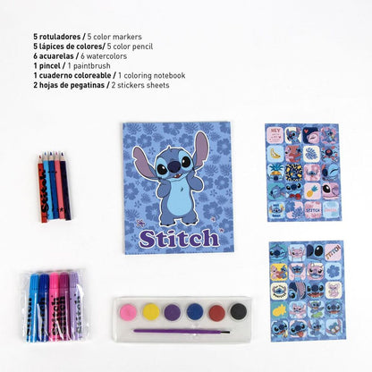 Zestaw plecaka i artykułów piśmienniczych Stitch Disney