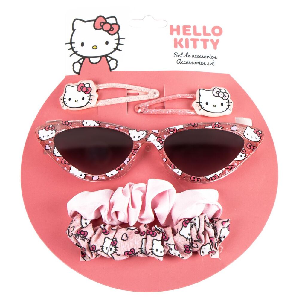 hello kitty beauty set  sunglasses