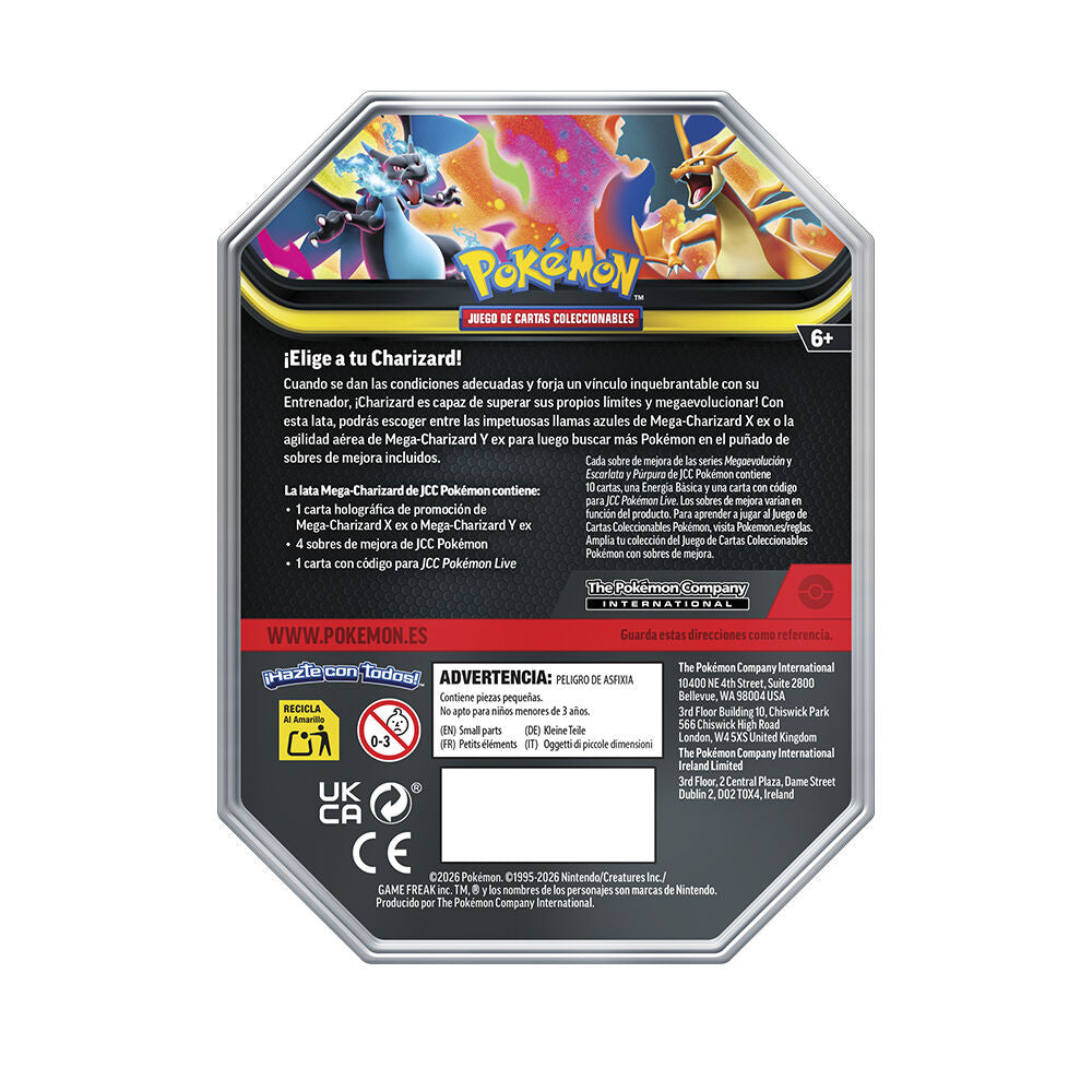 Spring ex Pokemon Sammelkartenspiel Dose (Spanisch)