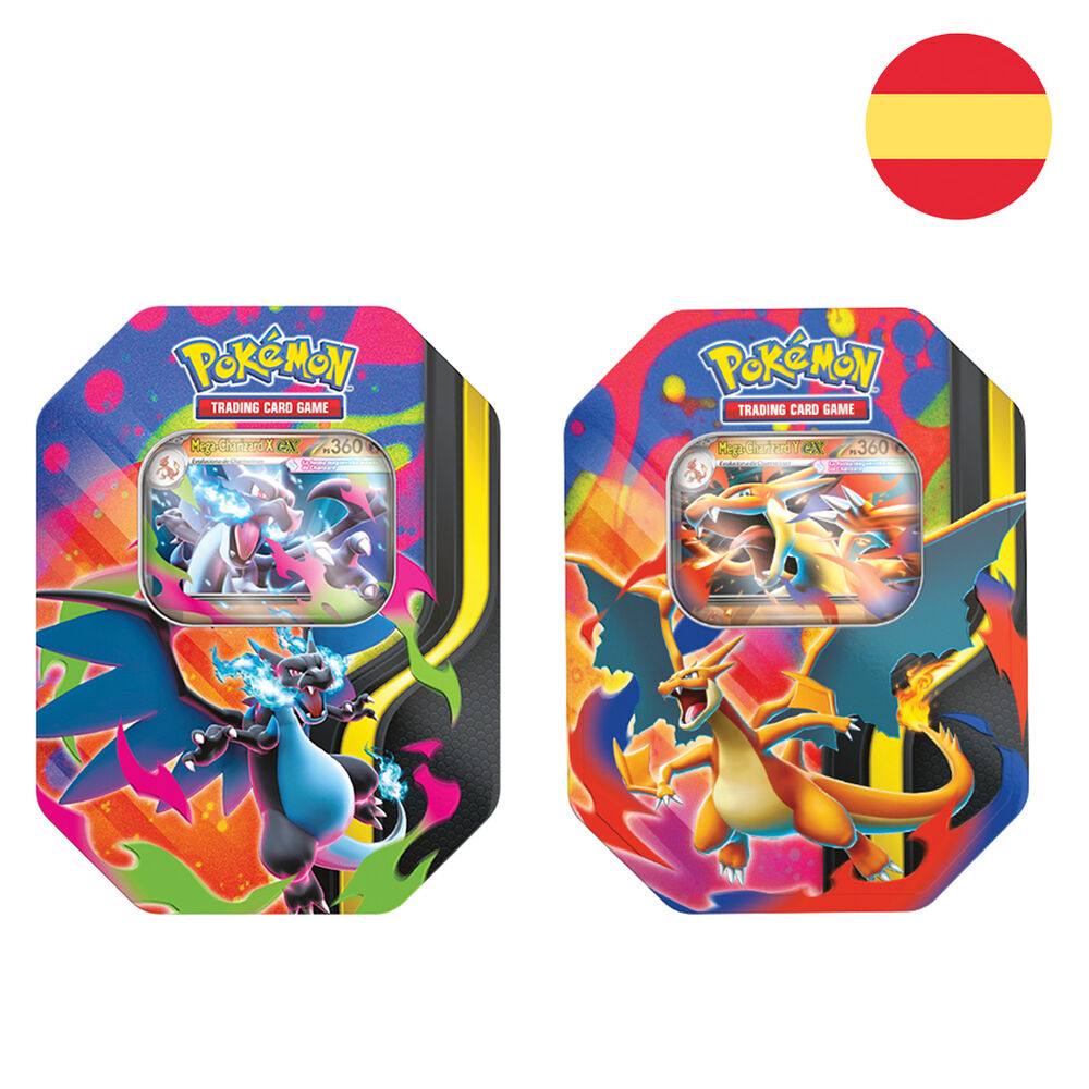 spring ex pokemon collectible card game tin (spanish)