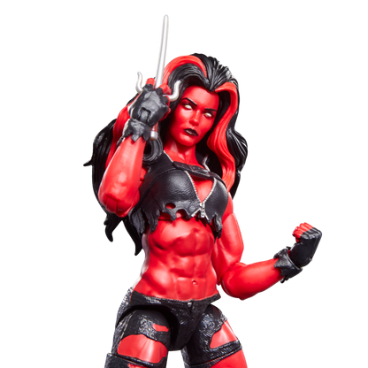 Czerwona figurka Hulka She Hulk Marvel Legends 15 cm