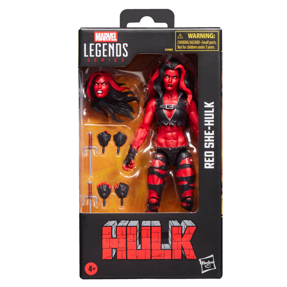 red hulk figure she hulk marvel legends 15cm