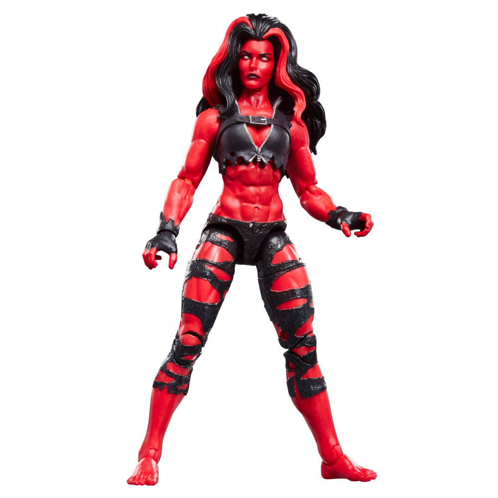 Czerwona figurka Hulka She Hulk Marvel Legends 15 cm